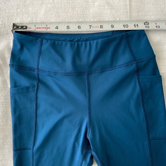 NWOT Women’s Anbeneed Stretch Leggings With Side Pockets Size S - Picture 2 of 8